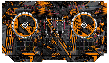 Numark NS 7 II Skin Ridge Orange